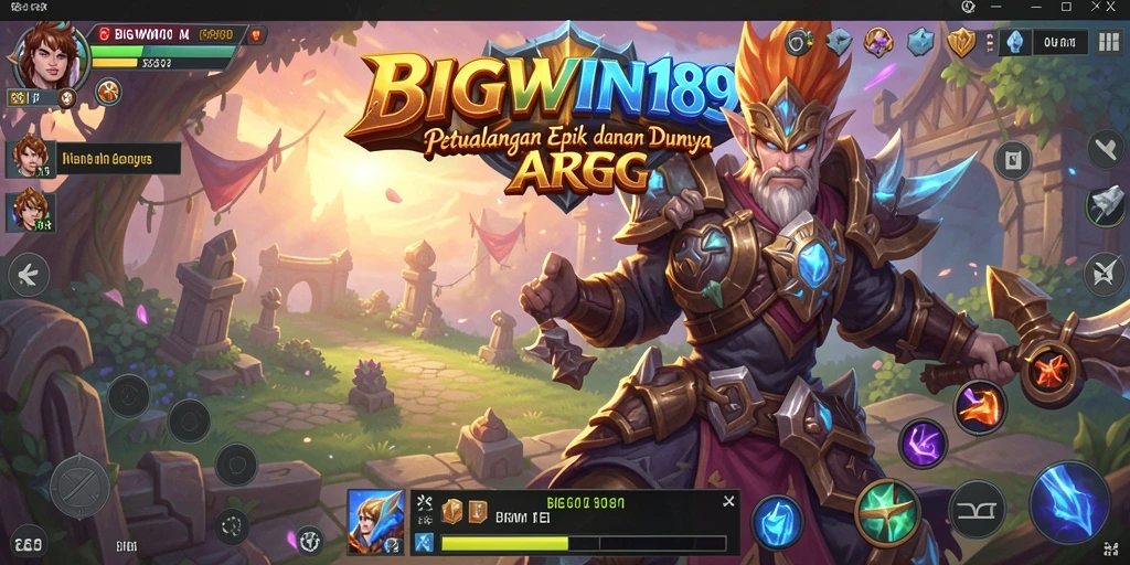 Tampilan screenshot BIGWIN189 menunjukkan aksi mendebarkan dalam gameplay ARPG.