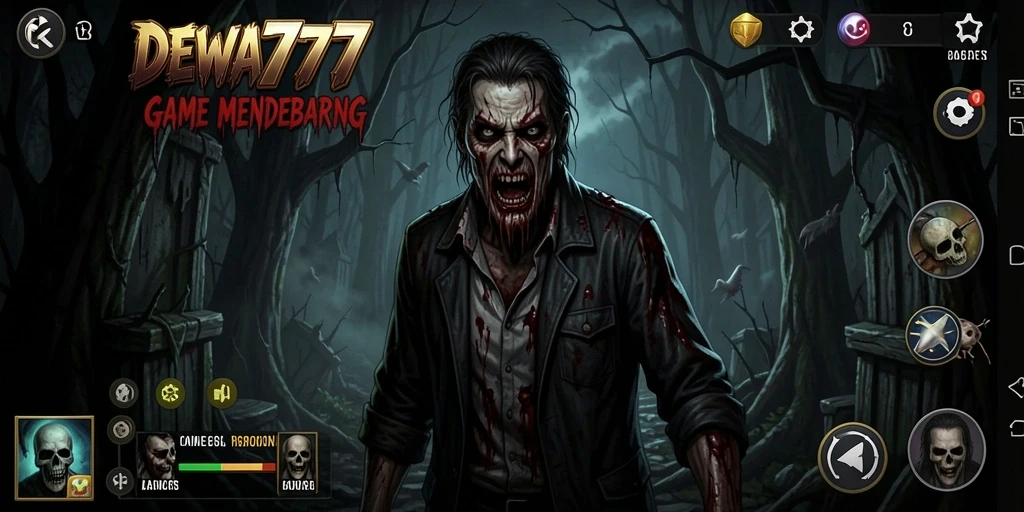 Gameplay menegangkan DEWA777 dengan suasana yang mencekam.