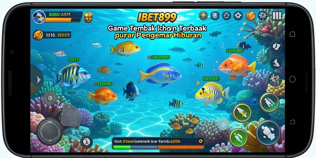 Tangkapan layar utama gameplay IBET899 yang penuh aksi Tembak Ikan.