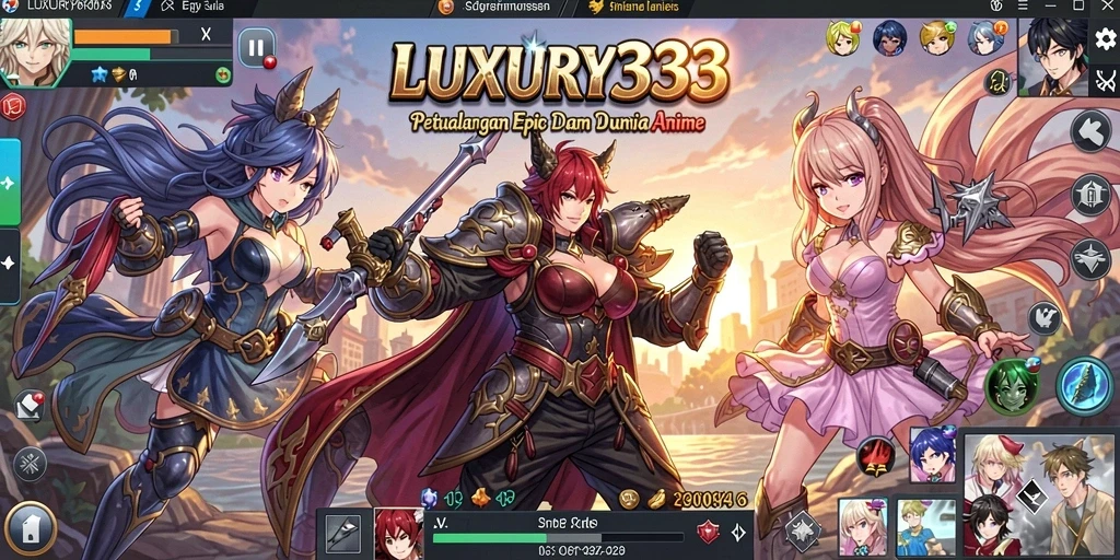 Tampilan seru dari gameplay LUXURY333 yang penuh aksi dan petualangan.