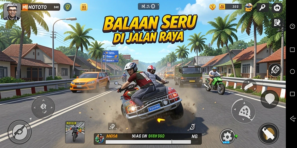 Gameplay seru dan mendebarkan di MIOTOTO.