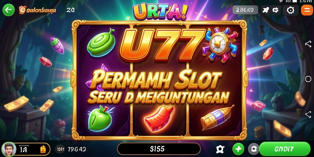 Gameplay mengasyikkan dari UT77 dengan efek visual yang menawan.
